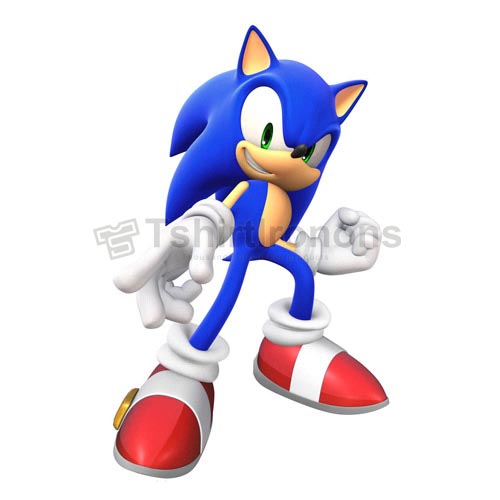 Sonic the Hedgehog T-shirts Iron On Transfers N8004